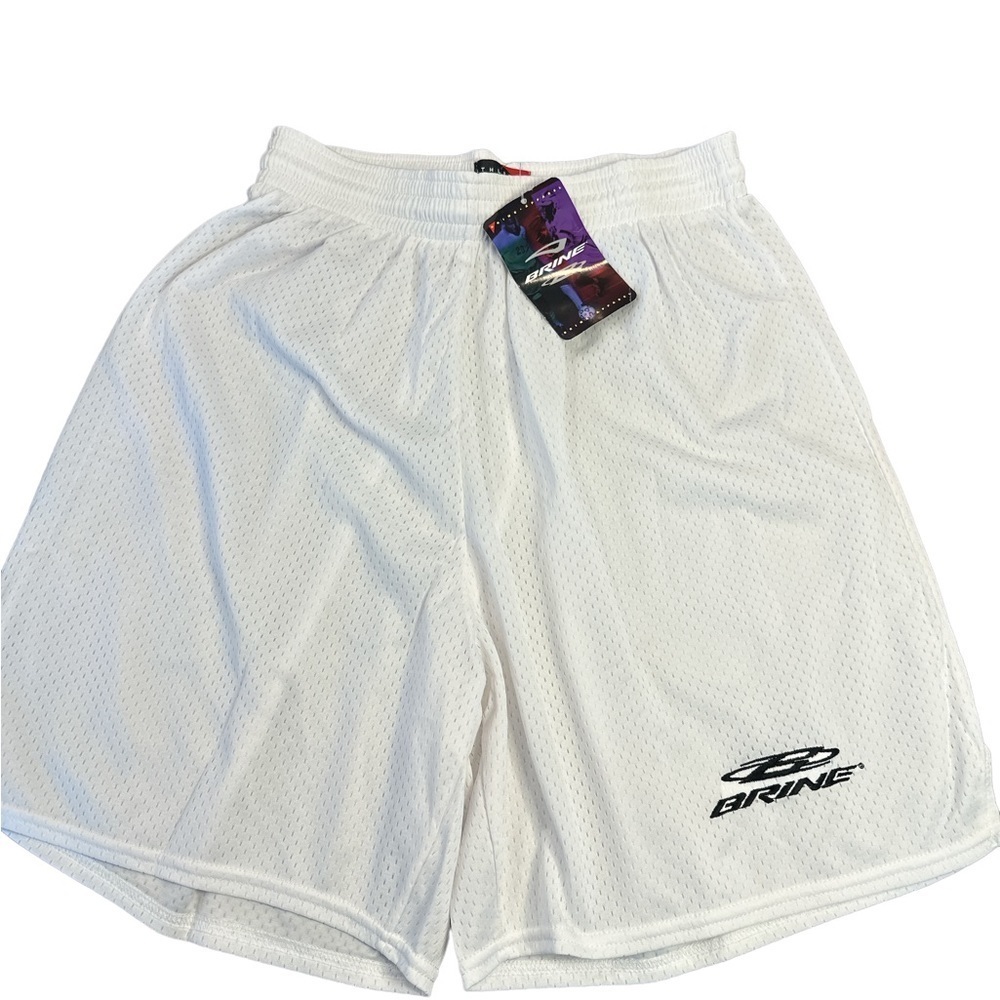 Bundle Of 3 Brine Women’s Lacrosse Mesh Shorts. XL White NWT!